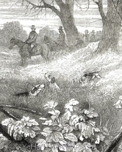 Detail: 1872 Stealing Away by Harrison Weir