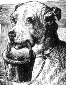 Detail: The Blind Man's Dog, by Harrison Weir