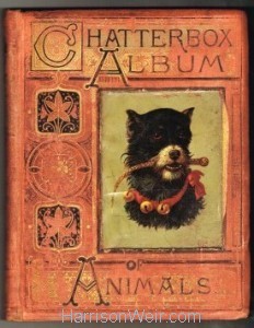 1878 The Chatterbox Album of Animals..Book Cover