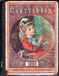 Detail: Book Cover, Chatterbox 1882