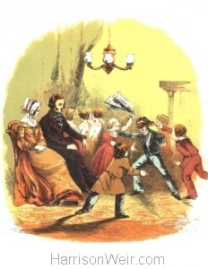 1847 Arthur's Birthday Party (2) by Harrison Weir