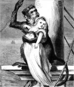 1878 Monkey and Child by Harrison Weir